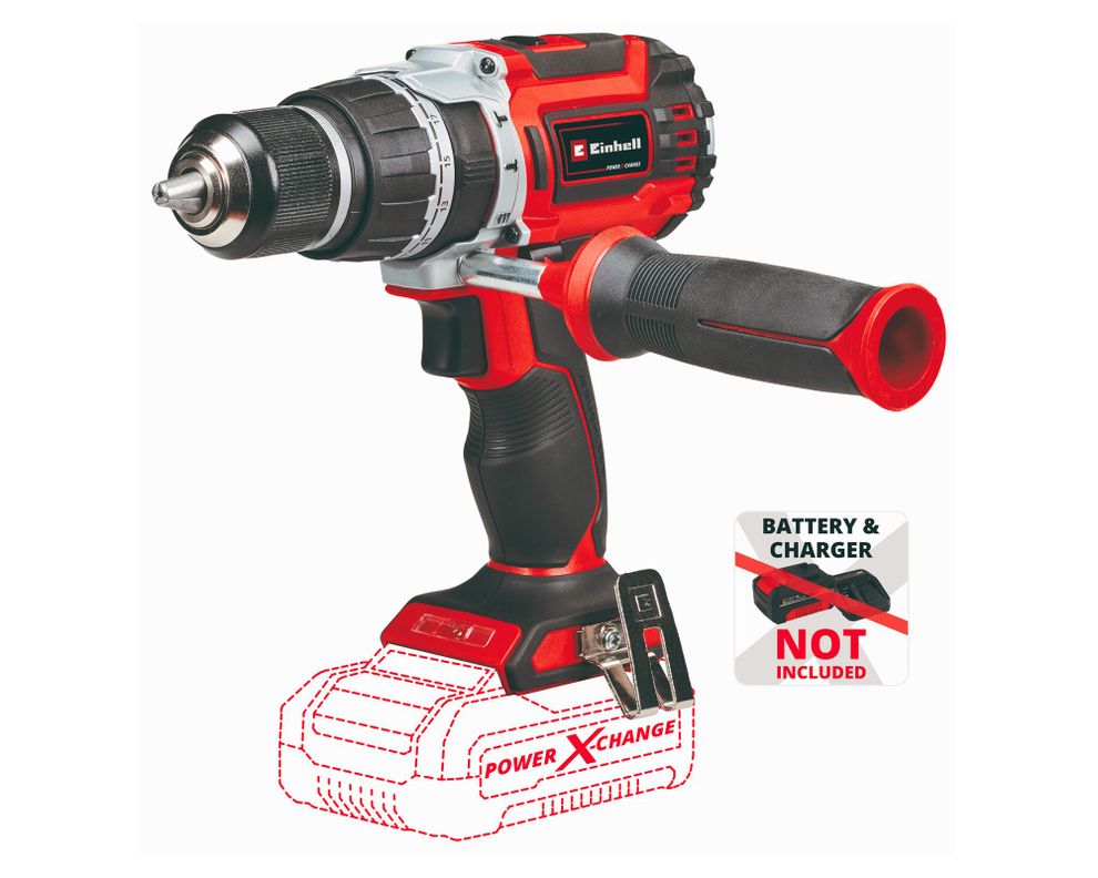 Taladro percutor inalámbrico 18V 13 mm TP-CD 18/60 Li- i BL Solo-0