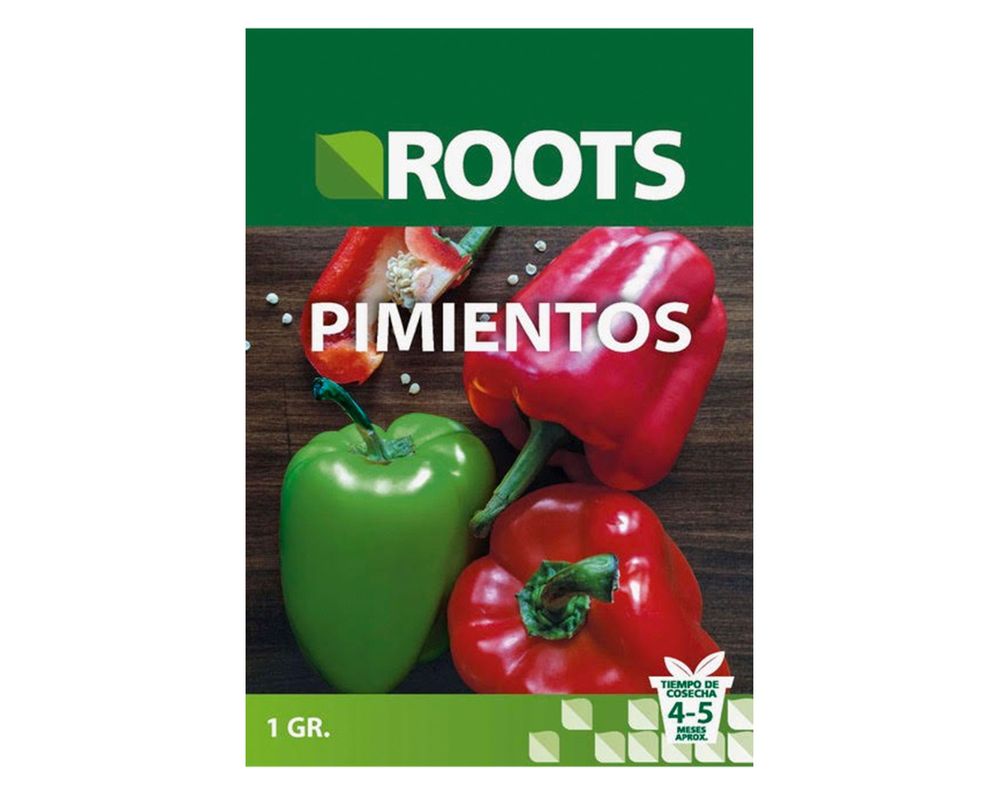 Semilla de verdura Pimientos 1 g Roots-0
