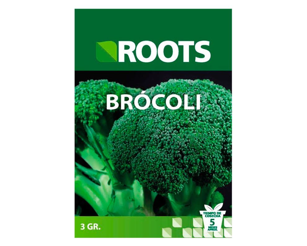 Semilla de verdura Brocoli 3 g Roots-0
