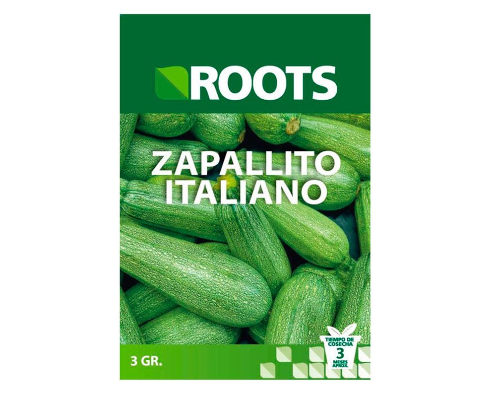Semilla de verdura Zapallo 3 g Roots-0