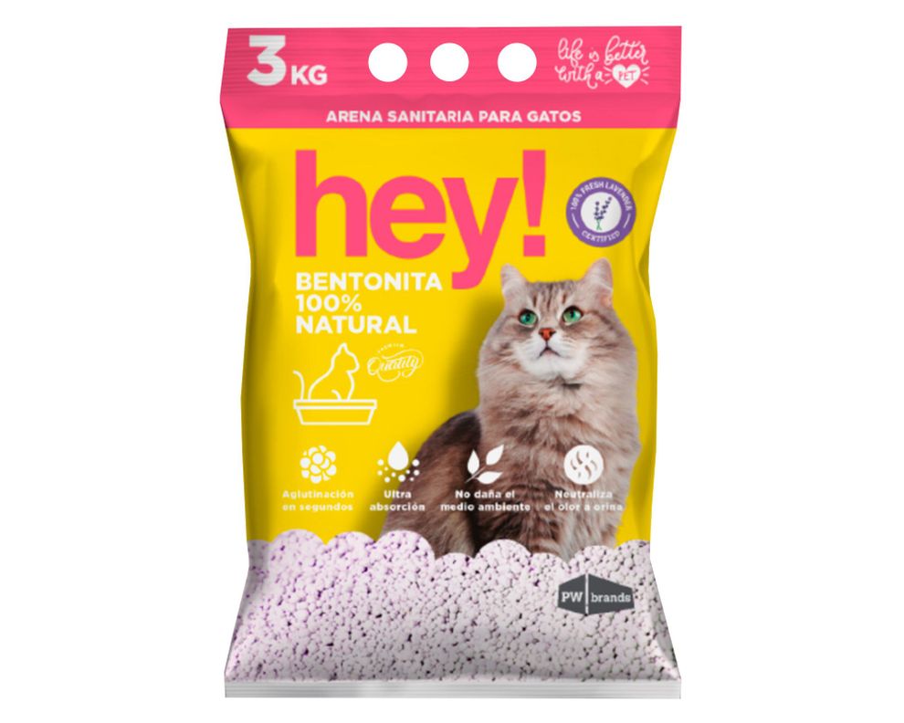Arena sanitaria gato 3 kg bentonita-0