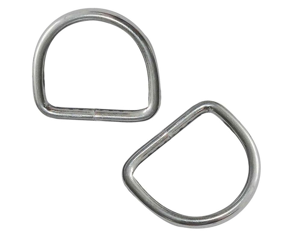Argolla 3x25 mm 2 unidades Tipo D gris-3