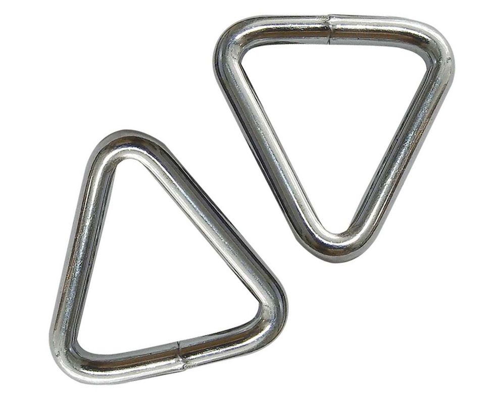 Anillo 5x30 mm 2 unidades Triangular gris-0
