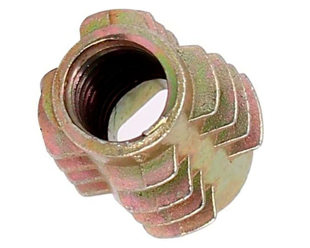 Inserto madera M6 x 10 2 unidades-1