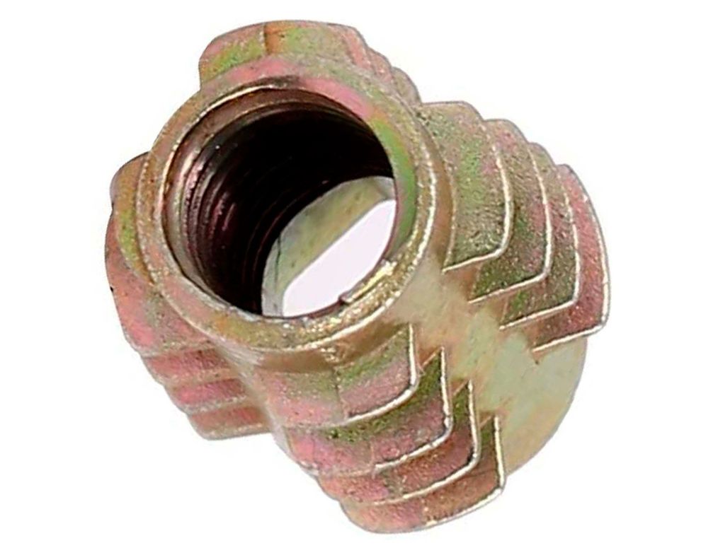 Inserto madera M8 x 12 mm Iridiscente 2 unidades-1