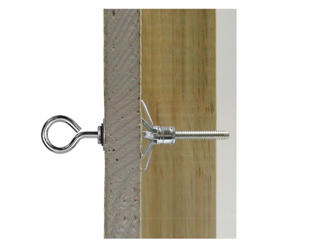 Anclaje pared hueca argolla M5x45 mm 2 unidades-2