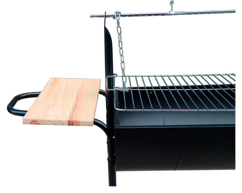 Parrilla a carbón medio tambor BM300-7