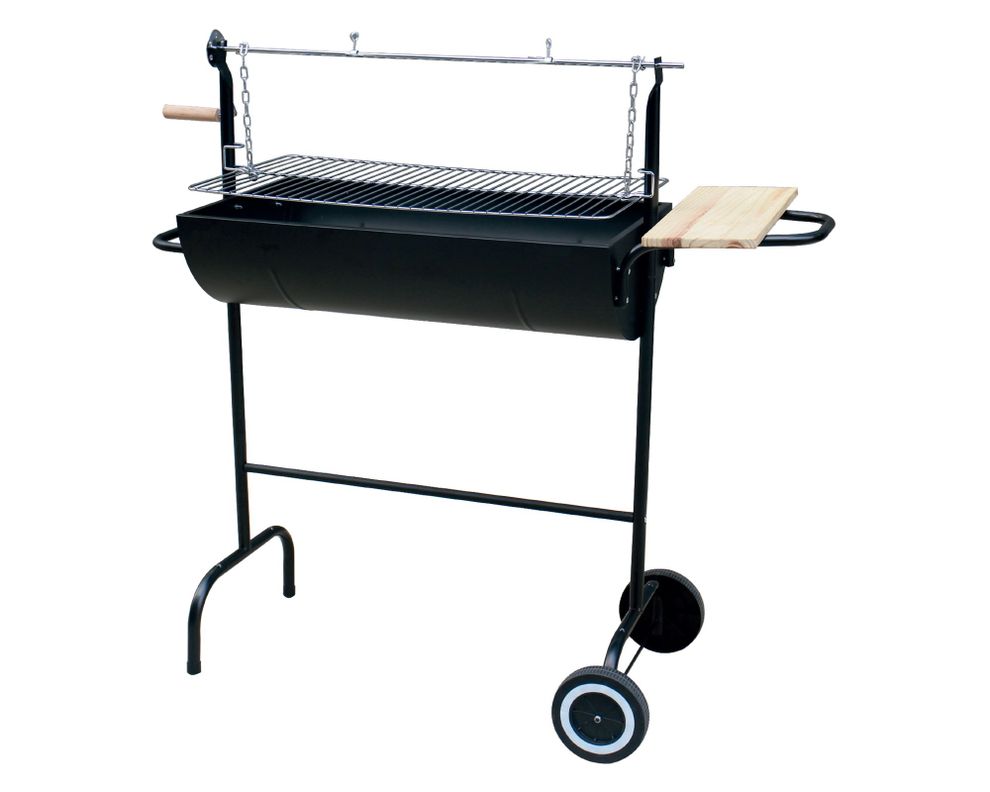 Parrilla a carbón medio tambor BM300-2
