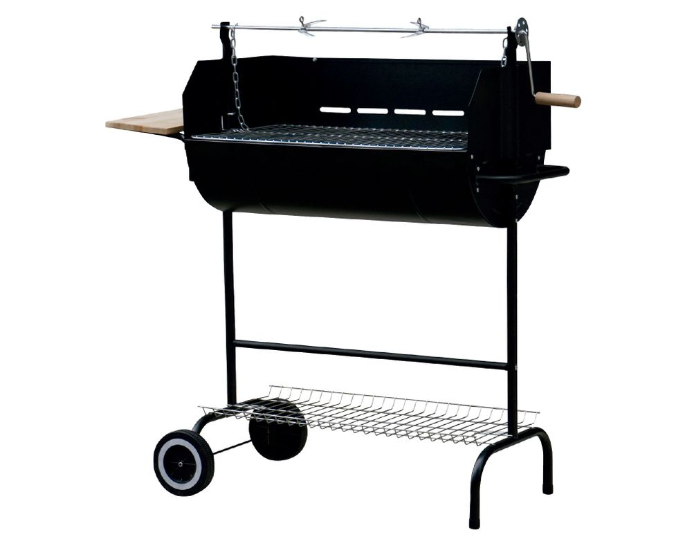 Parrilla a carbón medio tambor BM400-1