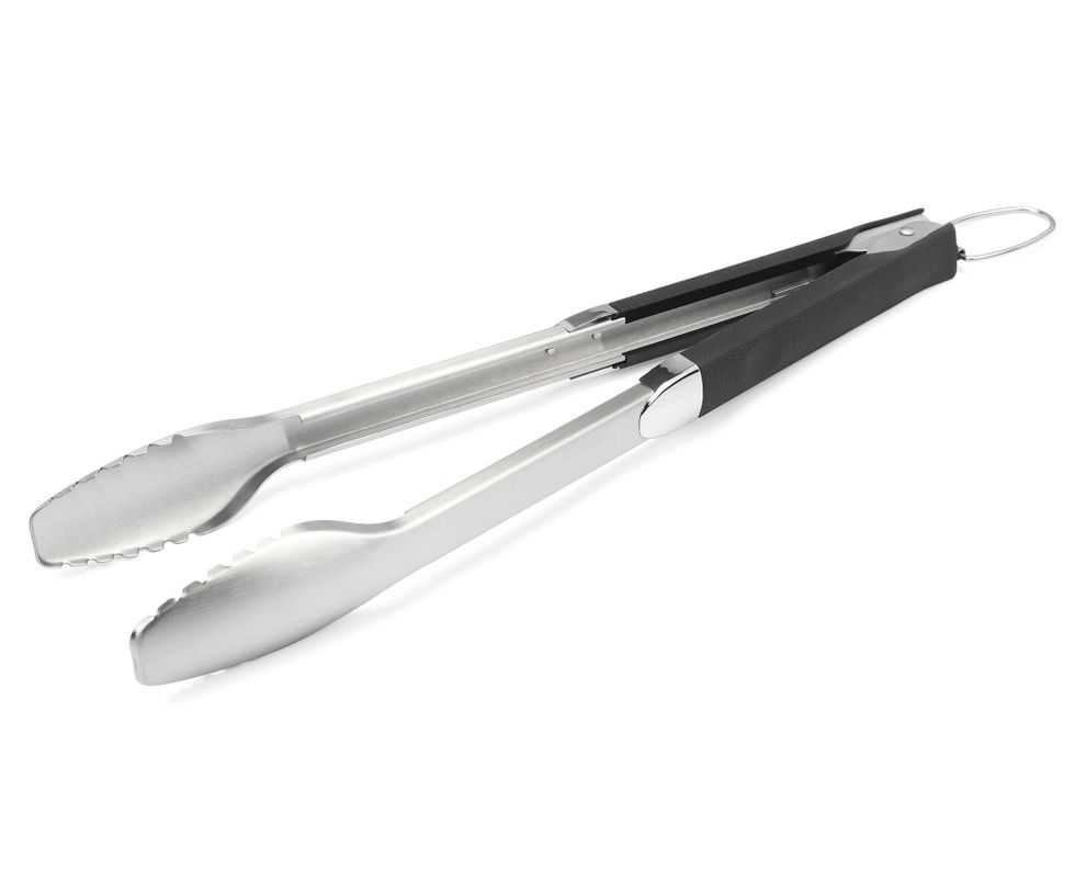 Pinza BBQ cromo/negro