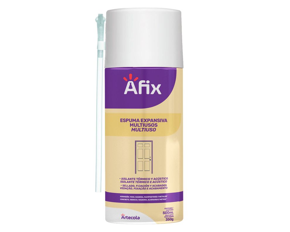 Espuma expansiva poliuretano 500 ml Multiuso-0
