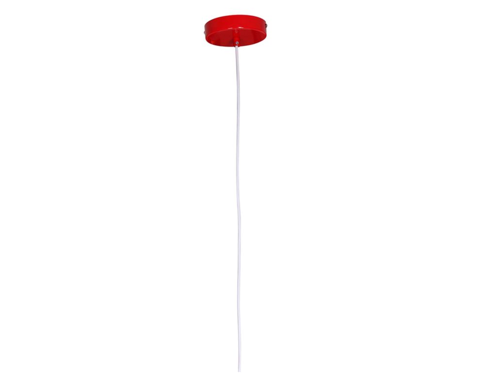 Lámpara colgar 1L E27 Alba rojo-2