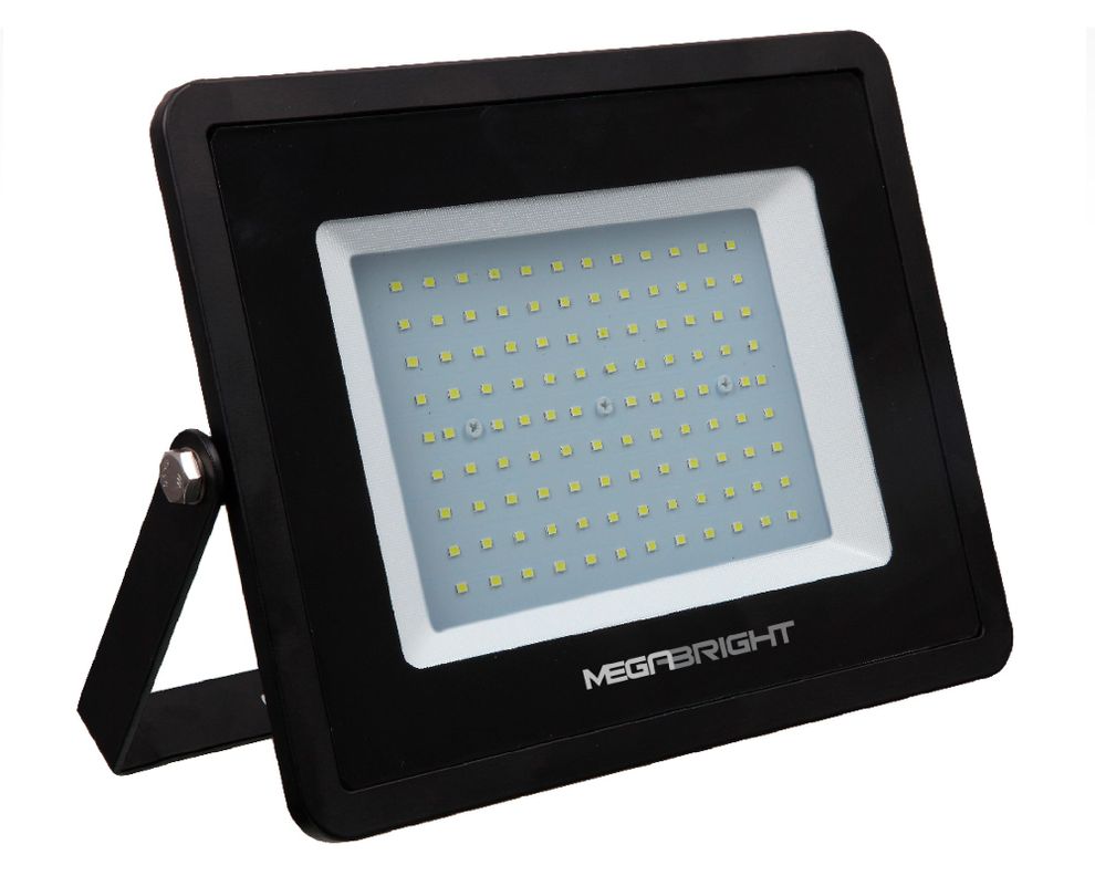 Proyector led 100W luz cálida negro-0