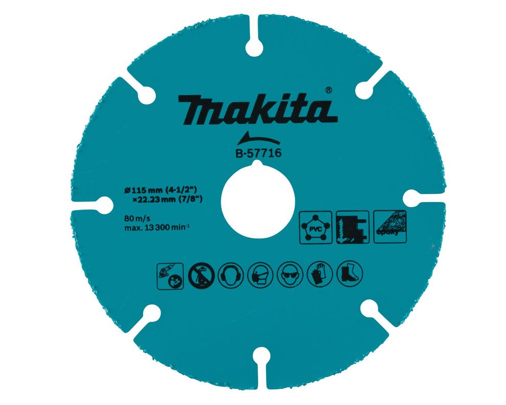 Disco grano carburo  4-1/2" 115 mm B-57716-0
