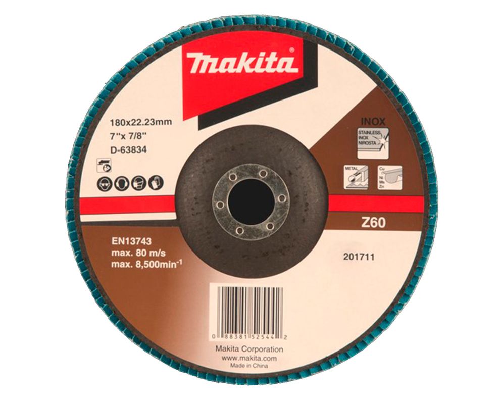 Disco traslapado 180x22 mm D-63834 G60-Z-0