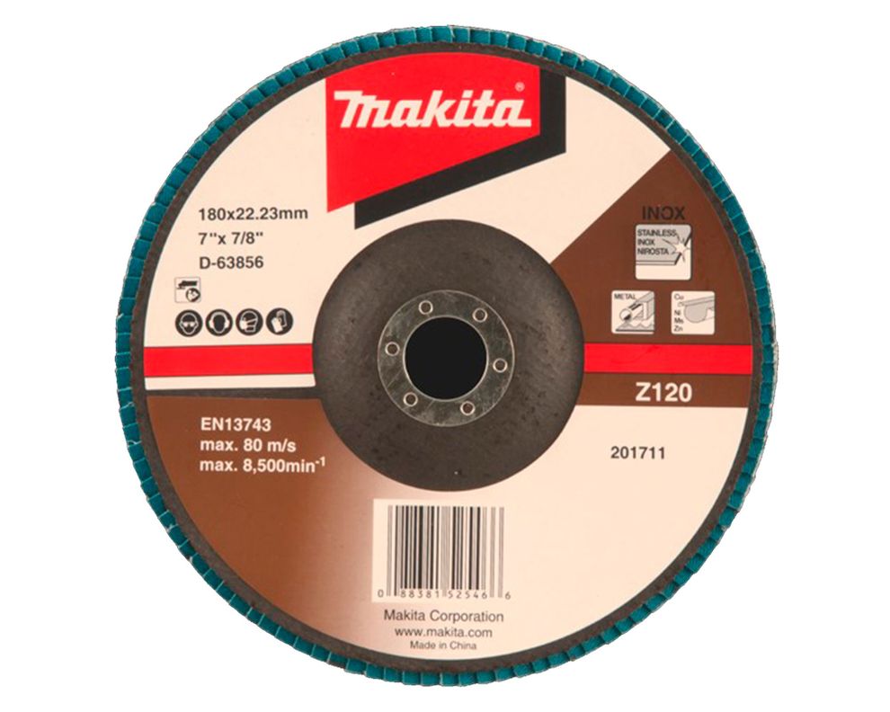 Disco traslapado 180x22 mm D-63856 G120Z-0