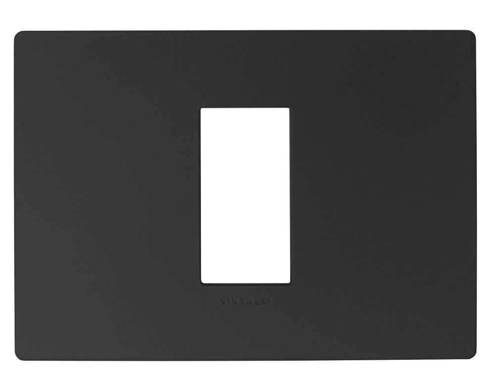 Tapa simple S33 noir mate-0