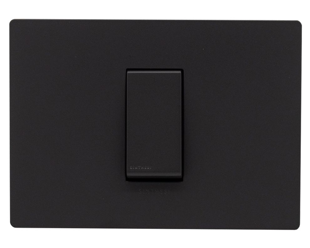 Placa armada 9/12 simple S33 16A 4000W noir mate-0