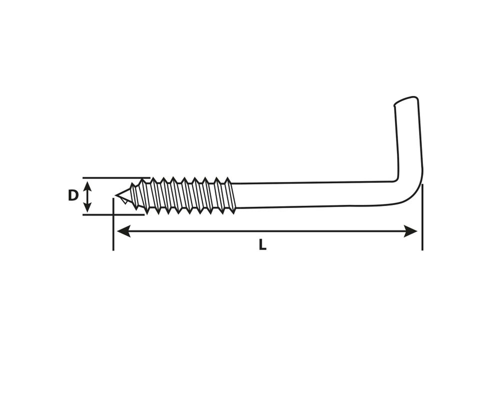 Tornillo escuadra 3.3 x 2'' cobrizado 5 unidades-3