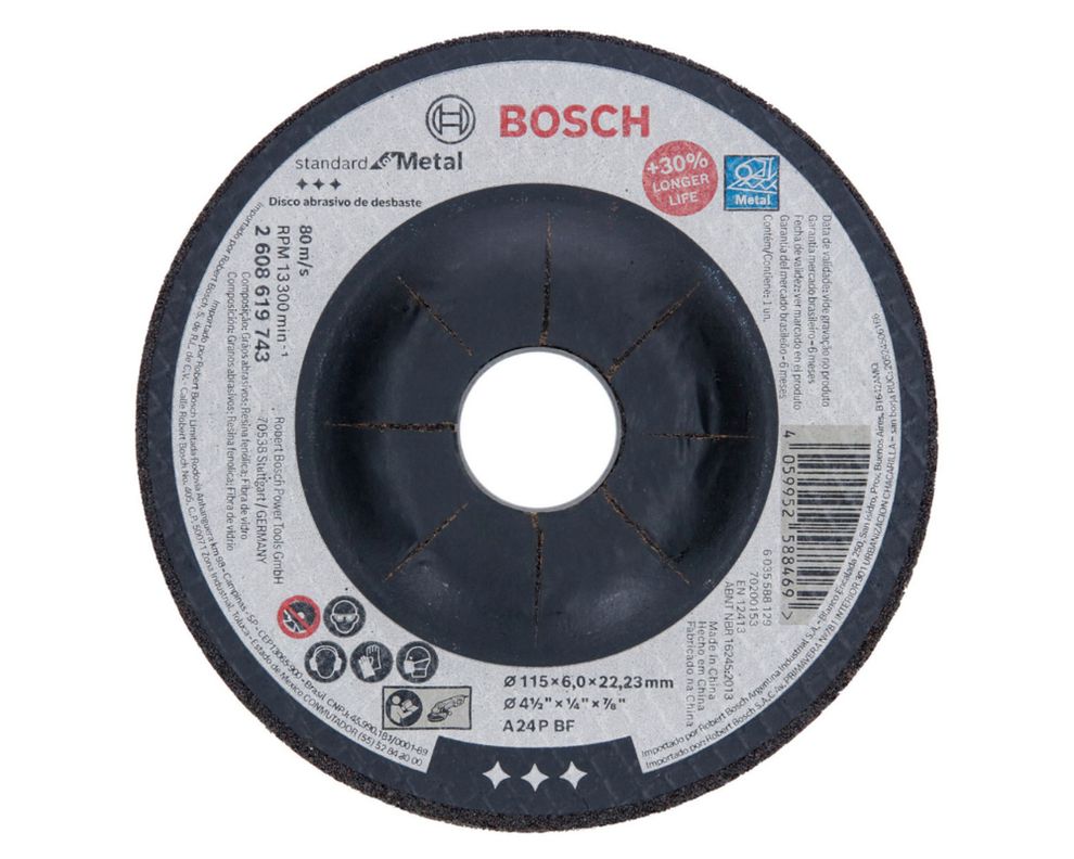 Disco de desbaste Standard for Metal 115x6 mm-0