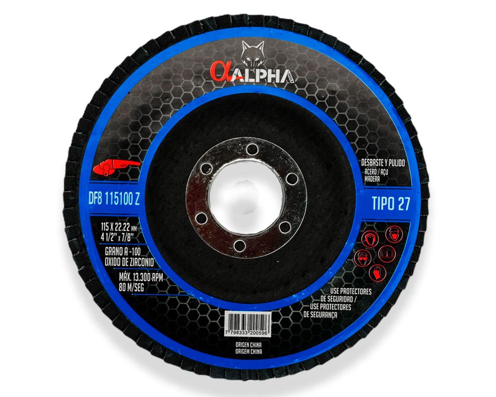 Disco flap 22.2 mm ZA100-0