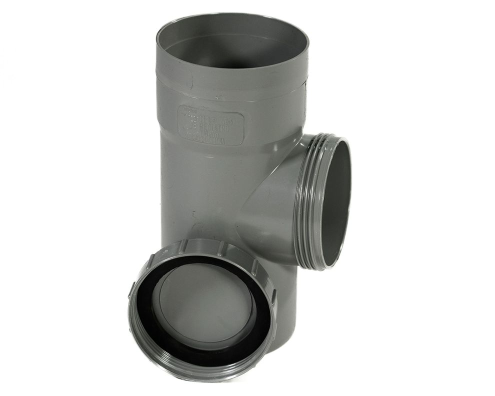 Tee Línea Sanitaria 110 mm-1