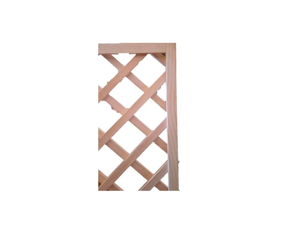 Enrrejado 45° 60x180 cm Treillage café-1