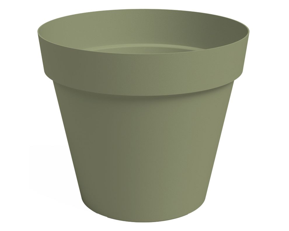 Maceta 18 cm plástico Capri eucaliptus-0