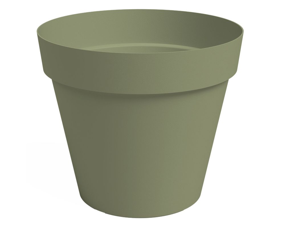 Maceta 20 cm plástico Capri eucaliptus-0