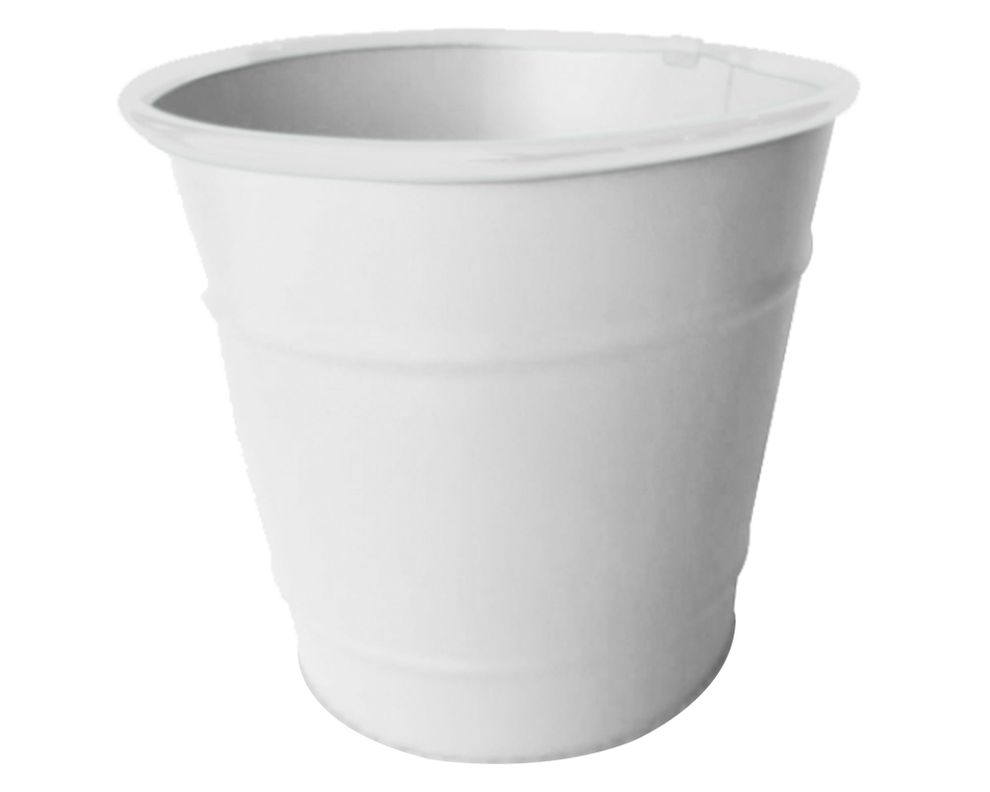 Maceta 18.5 cm Básica blanco-0