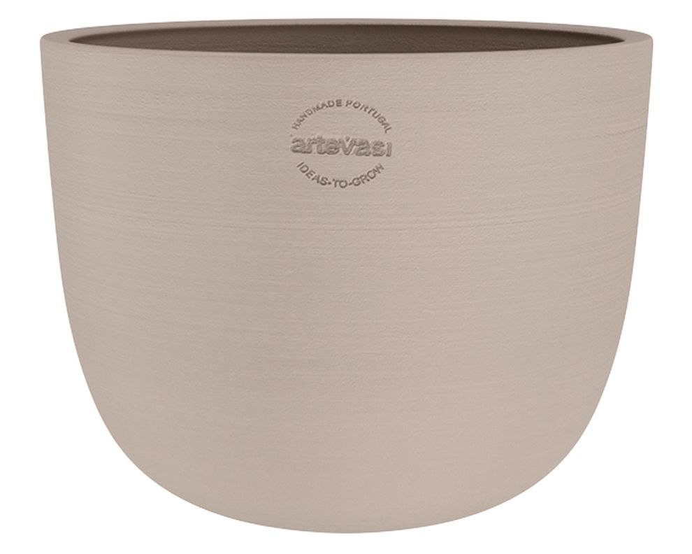 Maceta 26 cm Urania beige-0