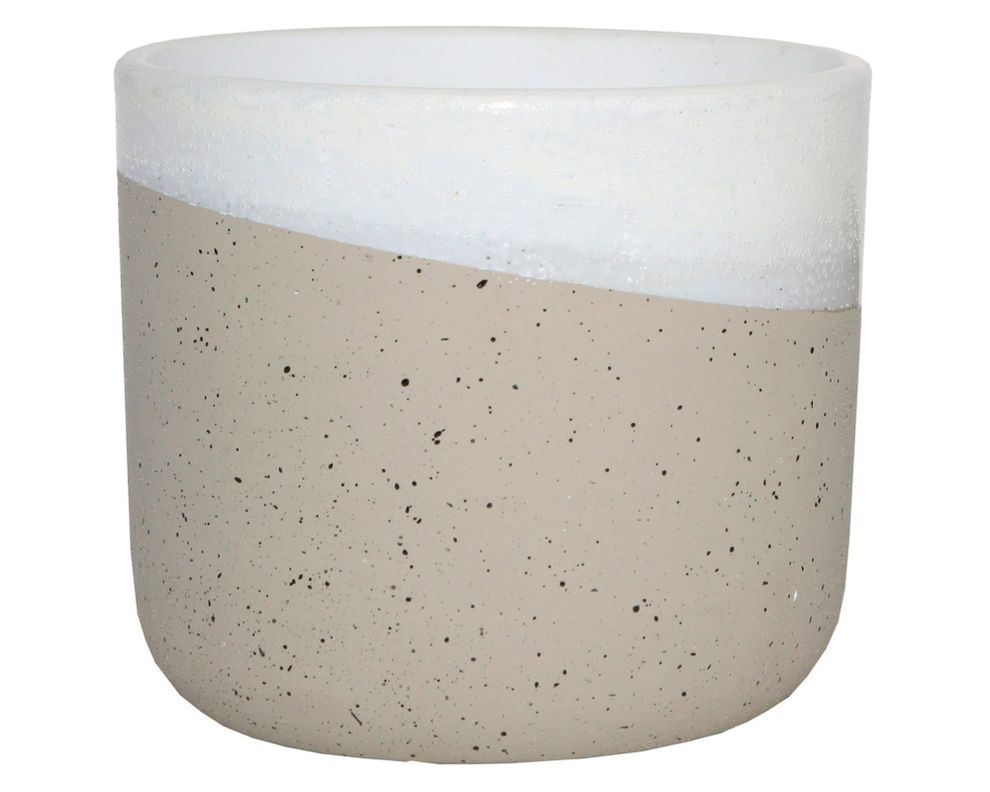 Maceta cerámica 14 cm gres Look-0