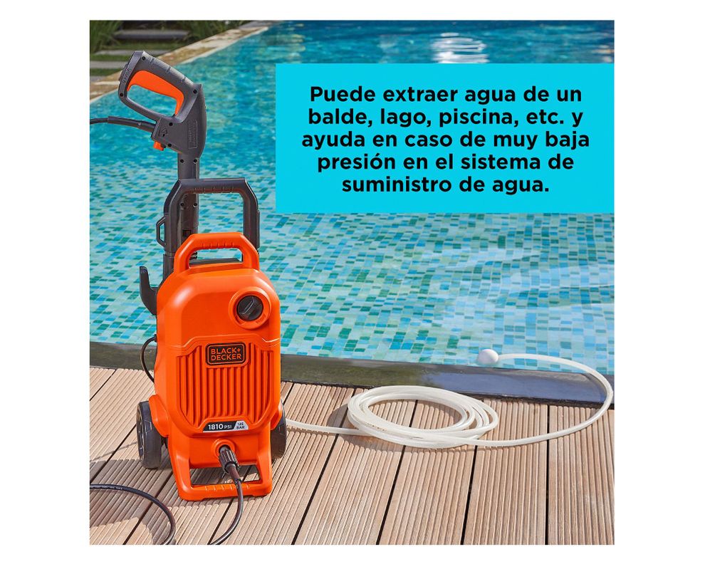 Hidrolavadora 1700W 1810 PSI BEPW1800T-B2C naranjo-2