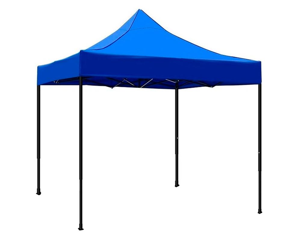 Toldo plegable 3x3 m Gazebo azul-0