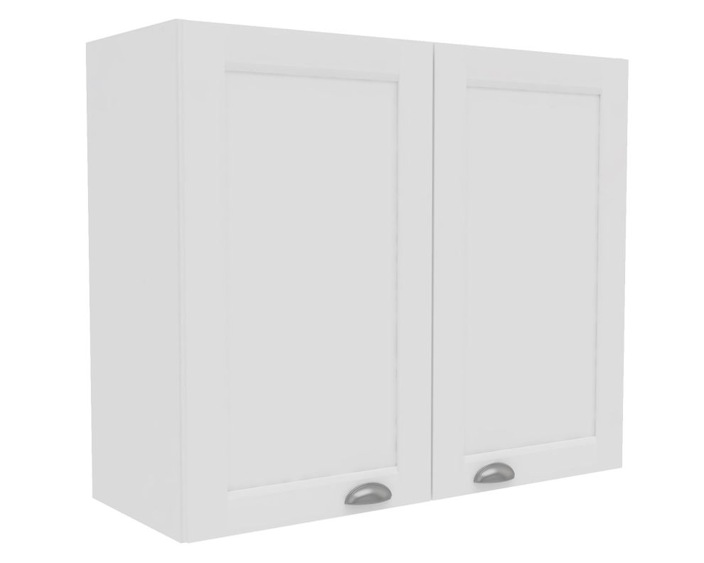 Mueble cocina mural 80 cm 2 puertas Premier blanco-1