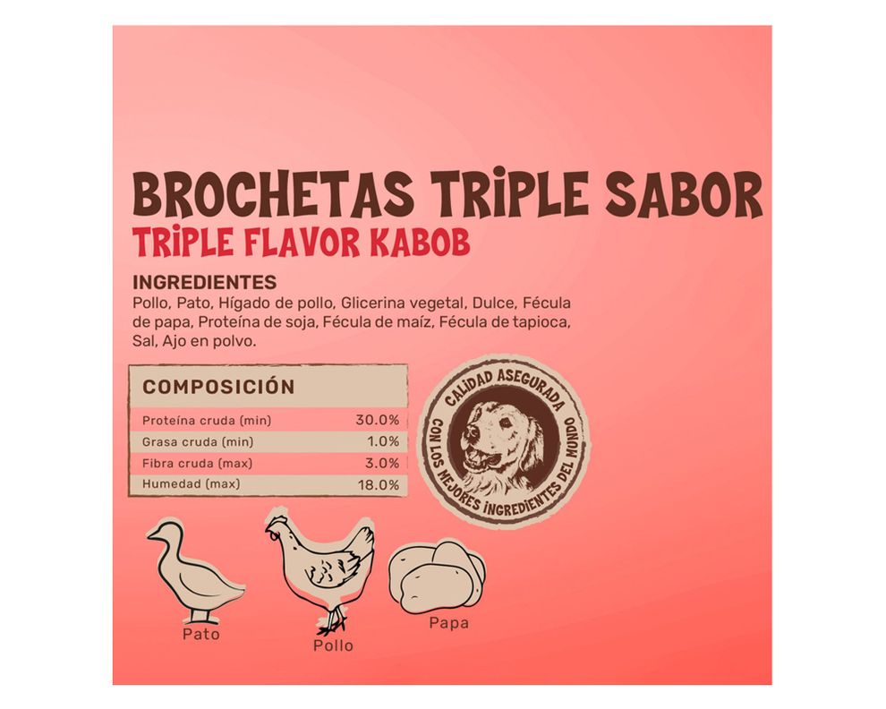 Snack brochetas Triple sabor café-1
