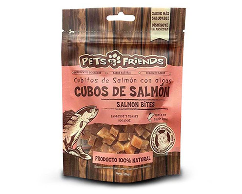 Snack Cubos de salmón café-0