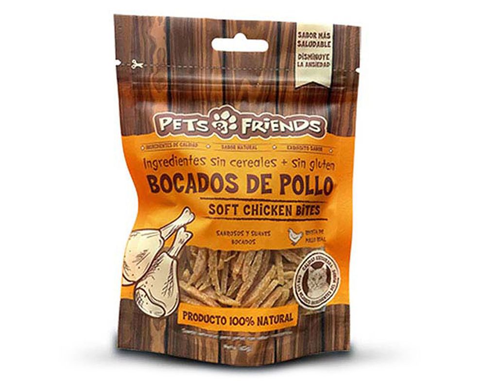 Snack Bocado pollo café-0