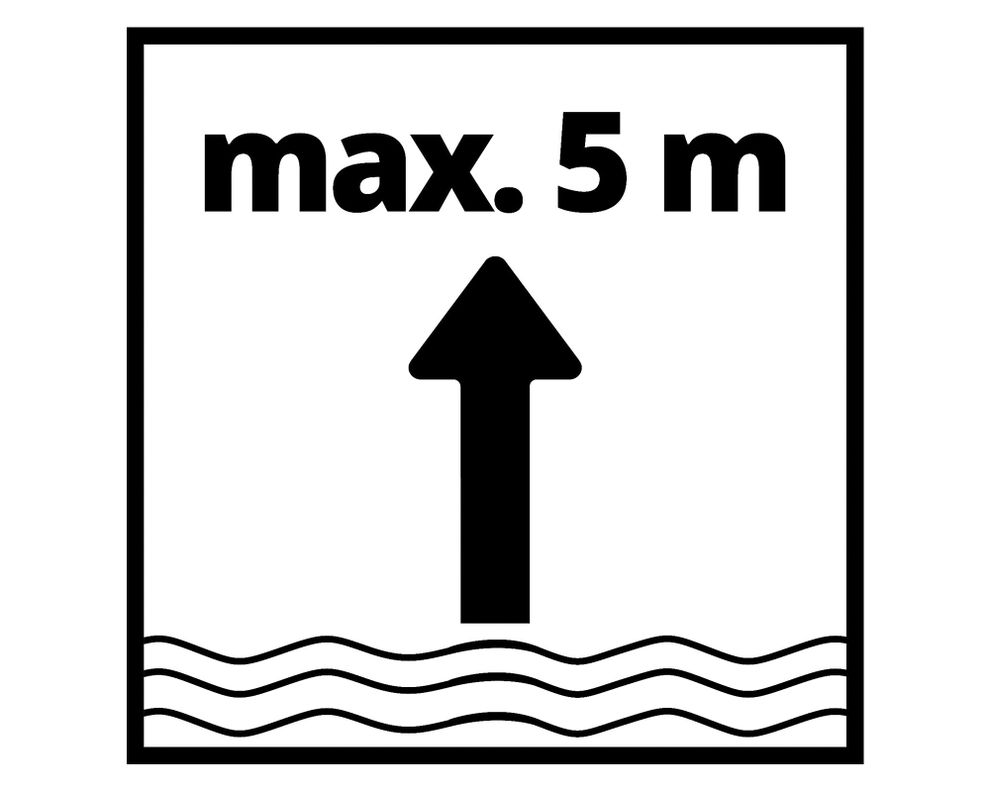 Bomba Sum agua sucia inalámbrica GE-DP 18/25 LL Li-Solo-2