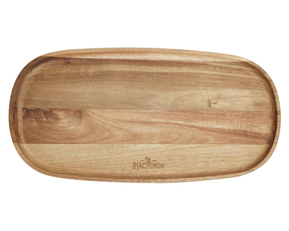 Plato piqueo 41x21 cm acacia-0