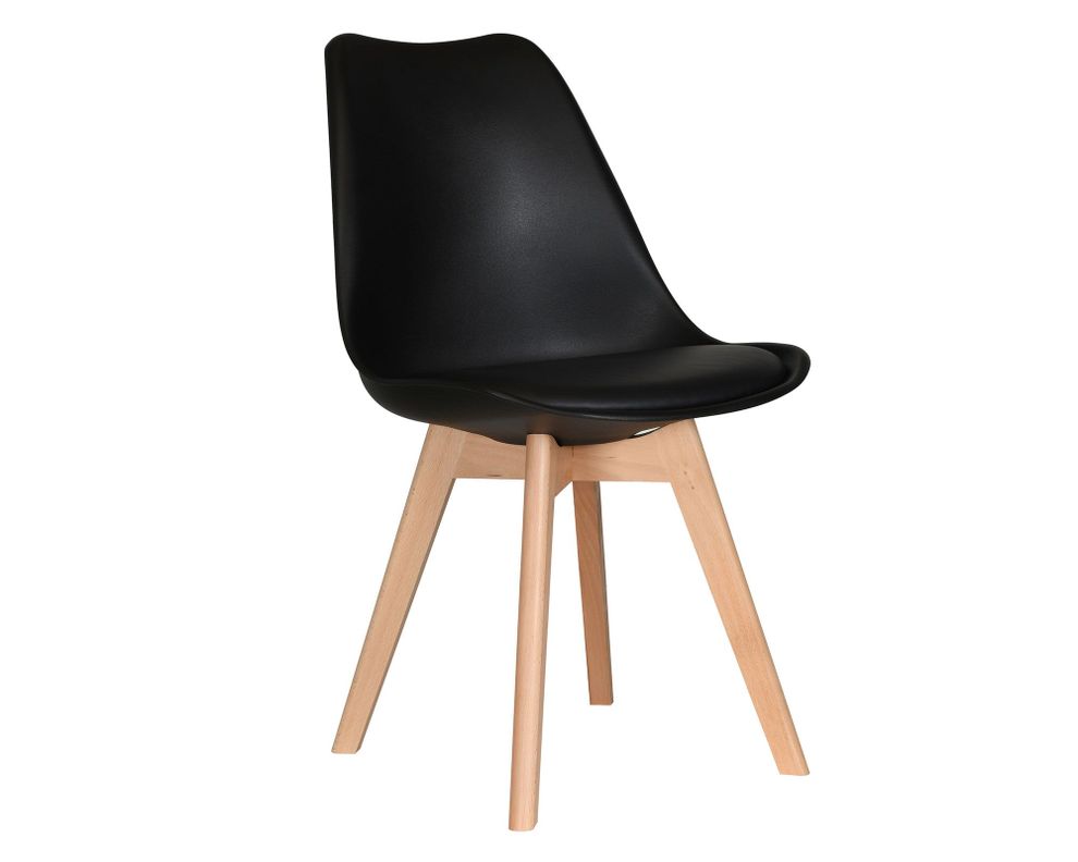 Silla Quille 80x47x54 cm negro-1