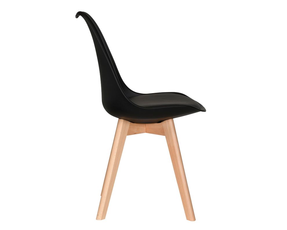 Silla Quille 80x47x54 cm negro-2