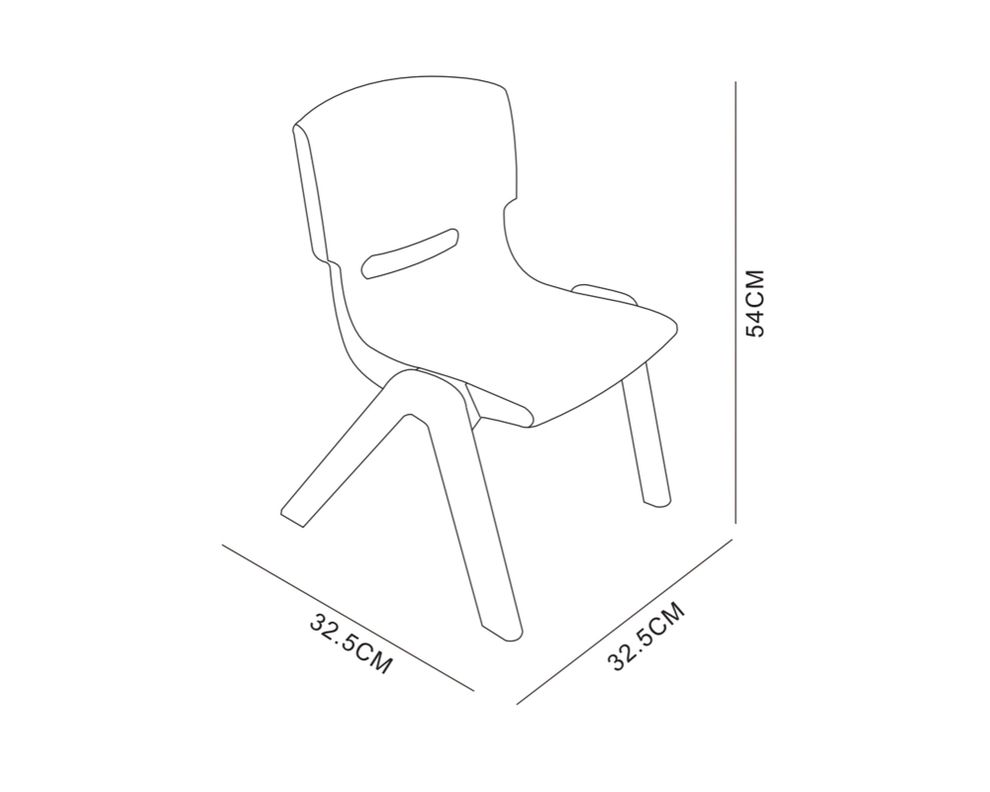 Silla infantil Enzo rosa-5