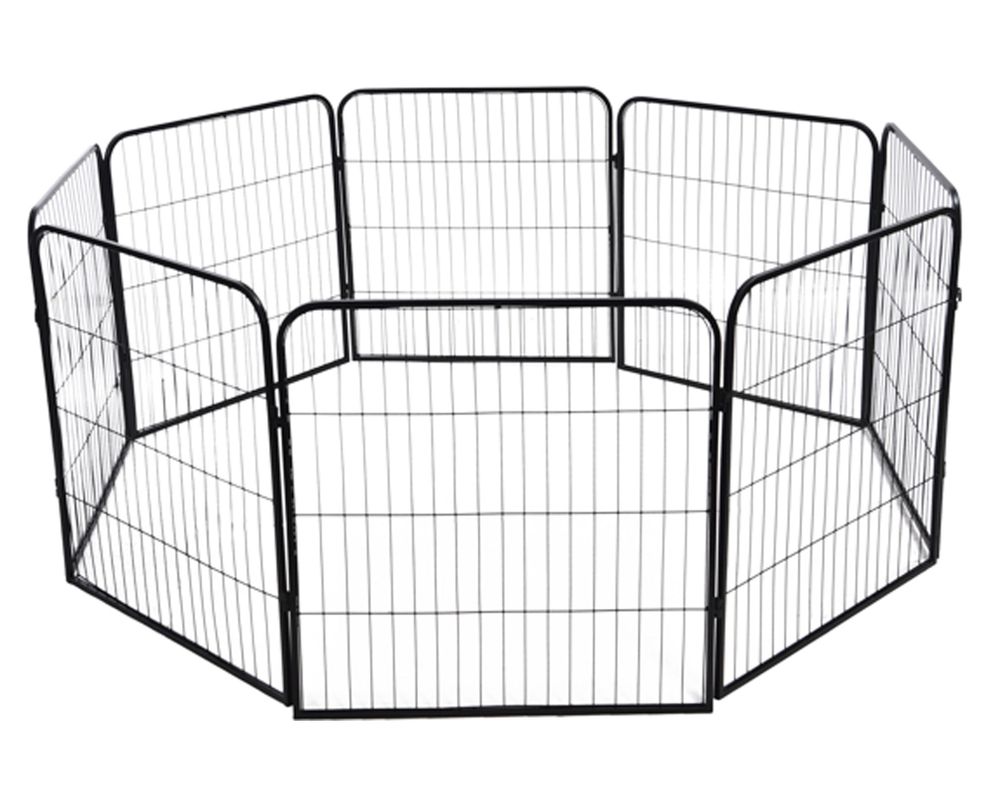 Corral para mascota 60x60 cm negro-0