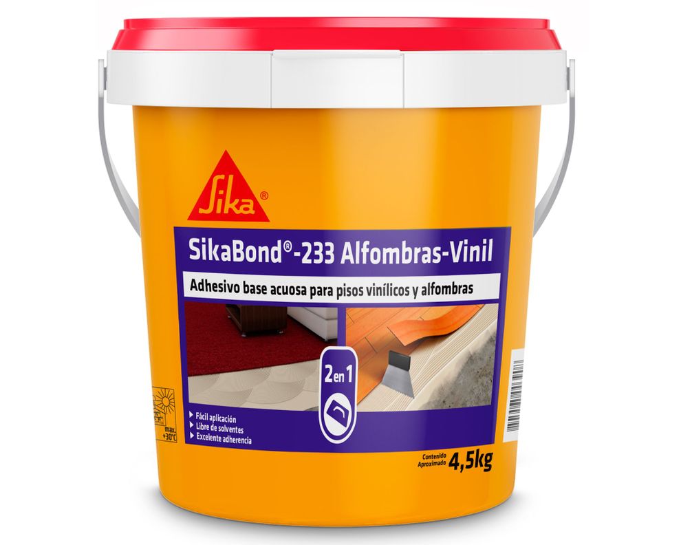 Adhesivo alfombras y pisos vinilícos Sikabond 233-0