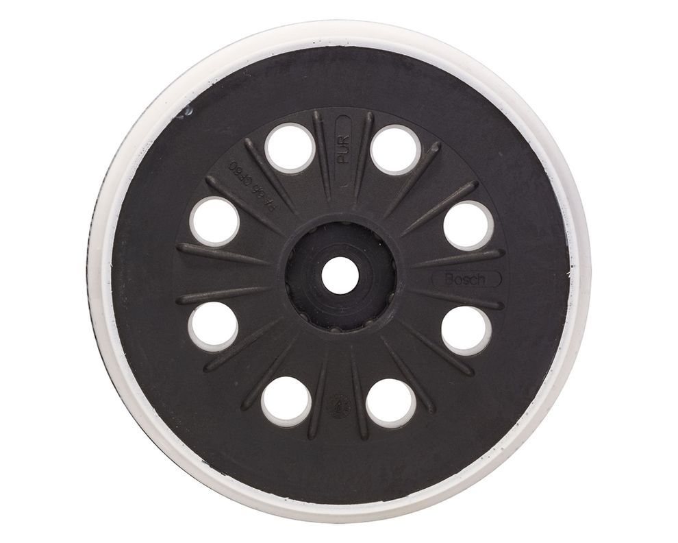 Plato de goma con velcro para lijadora 120/150 mm-0