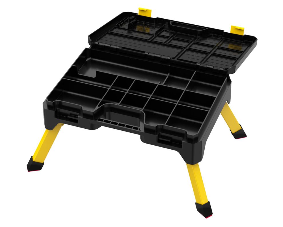 Banquito plegable 150 kg organizador-1