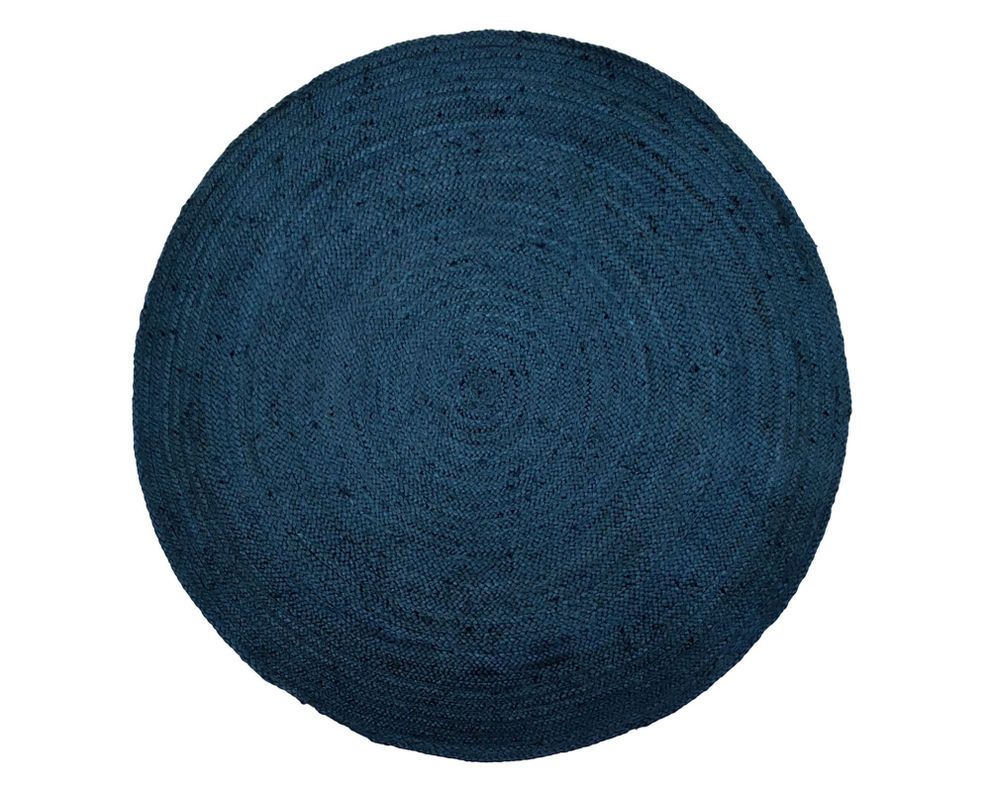Alfombra redonda 150 cm Maui azul