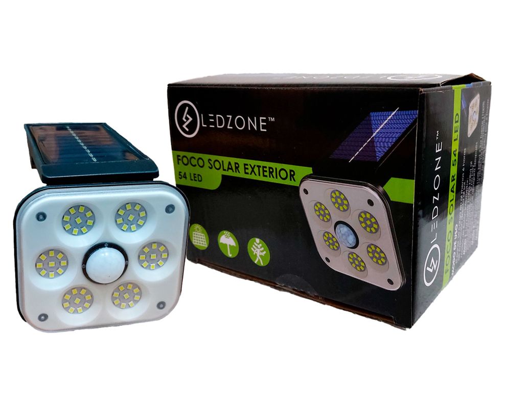 Foco solar exterior 54 LED 1.8 W-1