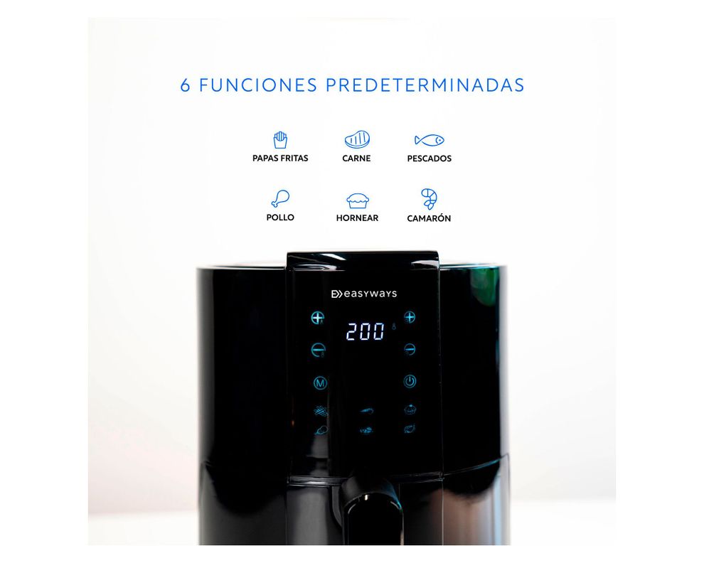 Freidora de aire 1.8 litros Air Fryer Fast-4